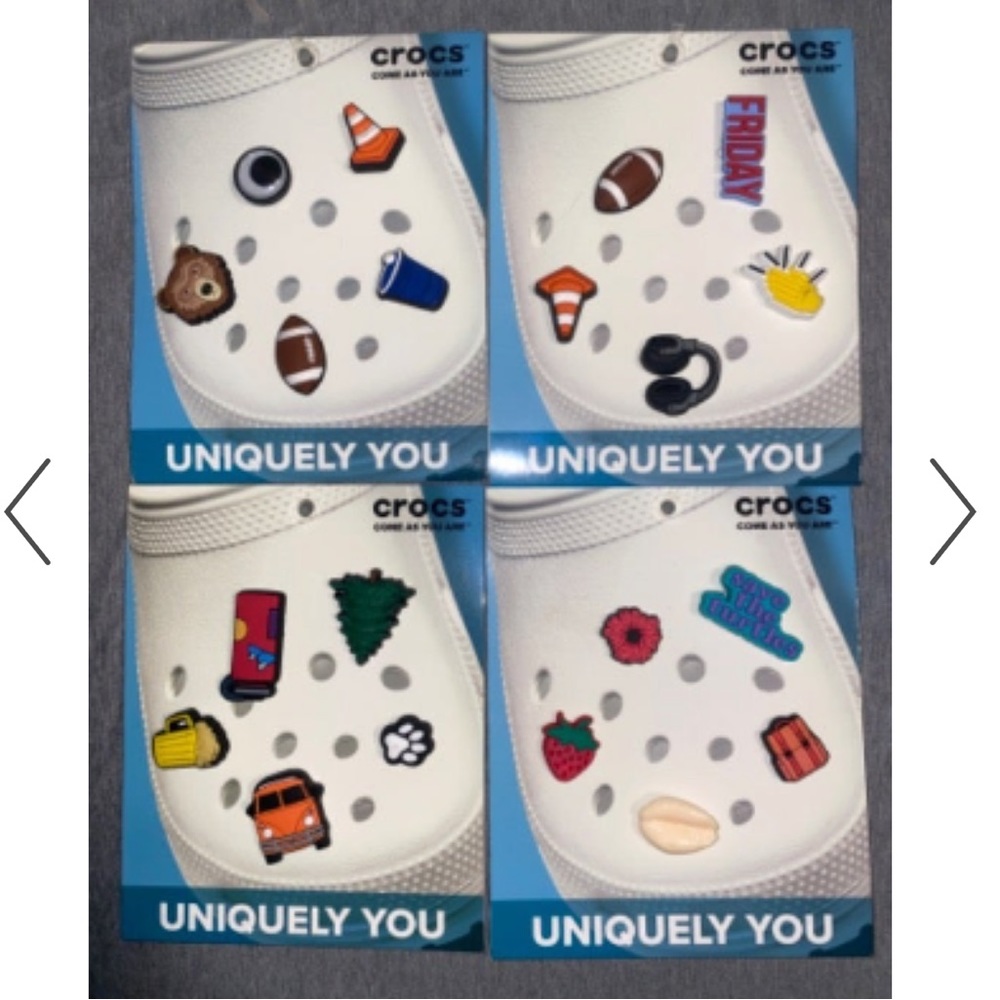 Croc 5-charm 4 packs ( Great For Xmas Ideas )